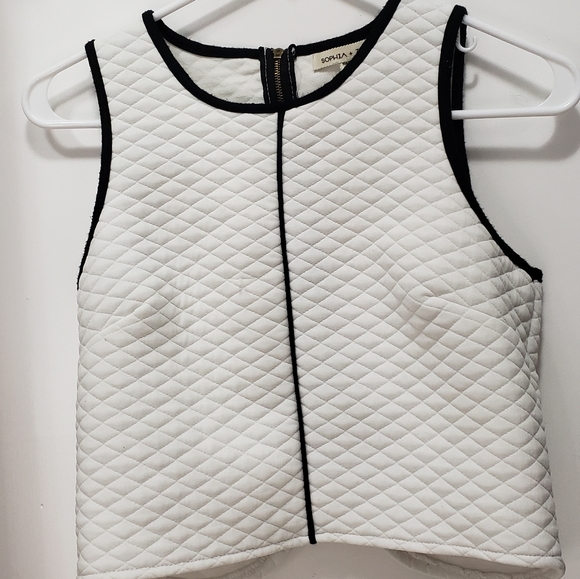 Fitted Crop Top - Picture 1 of 2